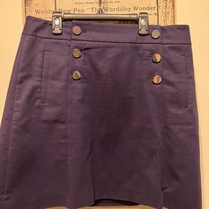 Navy blue skirt